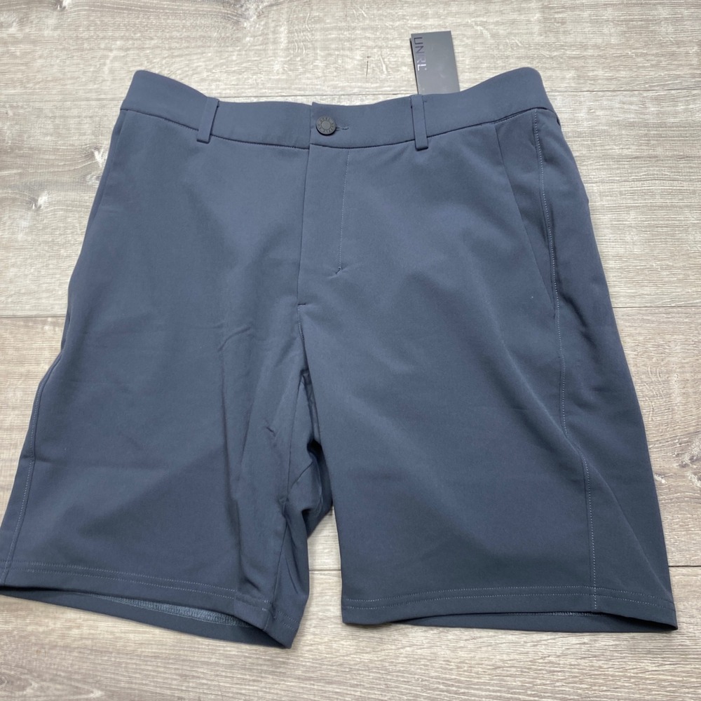 UNRL Stratford Golf Shorts Mens M Grey 8.5" Inseam Performance Activewear